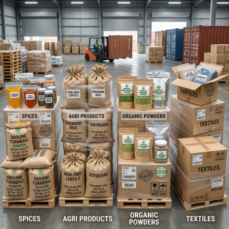 Sealed export packaging